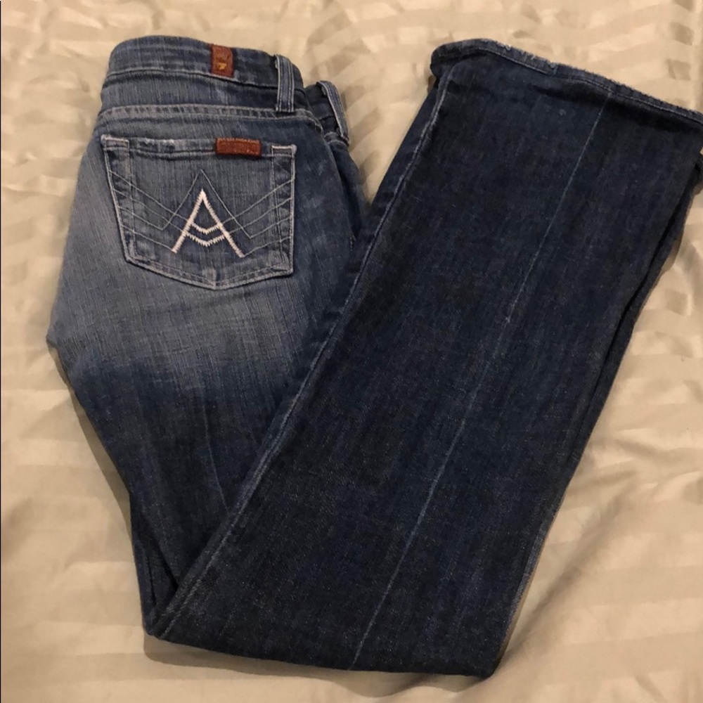 For 7 all man kind jeans. Size 24